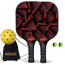 Carica l&#39;immagine nel visualizzatore di Gallery, Pickleball Set, PB00042 Chocolate Usapa Pickleball Paddles , Driveway Games Pickleball Set
