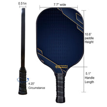 Carica l&#39;immagine nel visualizzatore di Gallery, Best Pickleball Paddles 2023 , PB00043 Little Boxs Mini Pickleball Court - Graphite Paddle Best Power Pickleball Paddle
