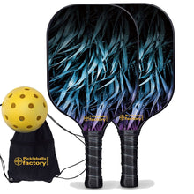 Charger l&#39;image dans la galerie, Pickleball Starter Set, PB00045 Leaves Pickleball Paddles , Portable Picklenet
