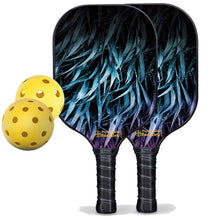 Charger l&#39;image dans la galerie, Pickleball Starter Set, PB00045 Leaves Pickleball Paddles , Portable Picklenet
