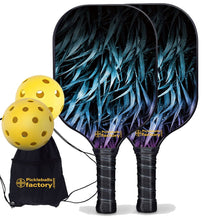 Cargar imagen en el visor de la galería, Pickleball Starter Set, PB00045 Leaves Pickleball Paddles , Portable Picklenet
