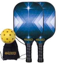 Carica l&#39;immagine nel visualizzatore di Gallery, Pickleball Set, PB00046 Stars Pickleballtournament Paddle , Top Of The Line Pickleball Paddles
