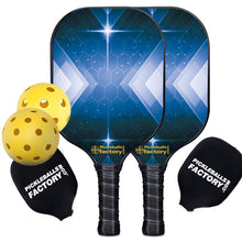 Carica l&#39;immagine nel visualizzatore di Gallery, Pickleball Set, PB00046 Stars Pickleballtournament Paddle , Top Of The Line Pickleball Paddles
