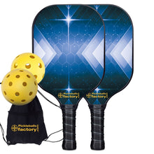 Carica l&#39;immagine nel visualizzatore di Gallery, Pickleball Set, PB00046 Stars Pickleballtournament Paddle , Top Of The Line Pickleball Paddles
