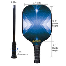 Carica l&#39;immagine nel visualizzatore di Gallery, Pickleballtournament Paddle , PB00046 Stars Pickleball Tennis - Tennis Warehouse Pickleball Pickle Tennis Court
