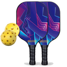 Cargar imagen en el visor de la galería, Best Pickleball Set, PB00047 Shards Pickleball Rackets , Best Pickleball Set For Driveway
