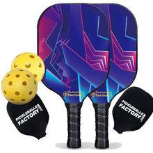 Cargar imagen en el visor de la galería, Best Pickleball Set, PB00047 Shards Pickleball Rackets , Best Pickleball Set For Driveway
