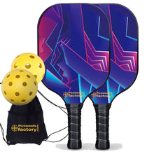 Charger l&#39;image dans la galerie, Best Pickleball Set, PB00047 Shards Pickleball Rackets , Best Pickleball Set For Driveway
