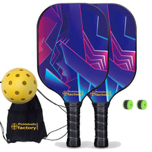 Load image into Gallery viewer, Best Pickleball Set, PB00047 Shards Pickleball Rackets , Best Pickleball Set For Driveway
