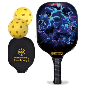 Custom Pickleball Paddle , PB00048 Mirs Personalized Pickleball Paddle - Quiet Pickleball Paddles