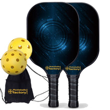 Carica l&#39;immagine nel visualizzatore di Gallery, Pickleball Starter Set, PB00049 Technology Custom Pickleball Paddle , Home Pickleball Set
