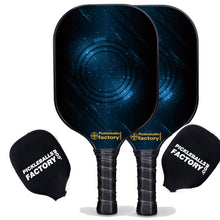 Carica l&#39;immagine nel visualizzatore di Gallery, Pickleball Starter Set, PB00049 Technology Custom Pickleball Paddle , Home Pickleball Set
