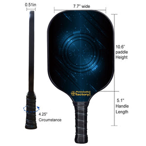 Custom Pickleball Paddle , PB00049 Technology Best Rated Pickleball Paddles - Pickle Racket Pickleball Paddles For Spin