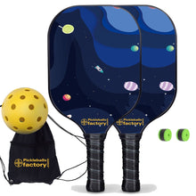 Charger l&#39;image dans la galerie, Pickleball Set Near Me, PB00050 Starry Night Pro Pickleball Paddle , Best Beginner Pickleball Paddles Sets
