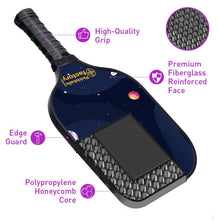 Carica l&#39;immagine nel visualizzatore di Gallery, Pro Pickleball Paddle , PB00050 Starry Night Top Rated Pickleball Paddles - Equipment For Pickleball Pro Pickleball 2022
