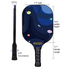 Carica l&#39;immagine nel visualizzatore di Gallery, Pickleball Set Near Me, PB00050 Starry Night Pro Pickleball Paddle , Best Beginner Pickleball Paddles Sets
