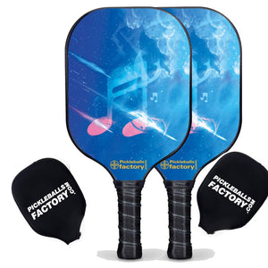 Pickleball Set, PB00051 Musical Note Pickleball Paddles For Sale , Best Portable Pickleball Set