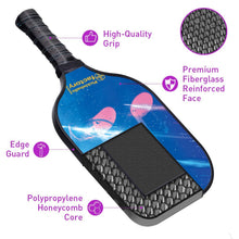 Cargar imagen en el visor de la galería, Pickleball Paddles For Sale , PB00051 Musical Note Top Rated Pickleball Paddles 2021 - Pickleball Paddle For Beginners
