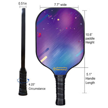 Cargar imagen en el visor de la galería, Usapa Pickleball Paddles , PB00053 Triangles Best Pickleball Rackets - Tennis Pickleball Court Pickleball Elbow
