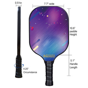 Usapa Pickleball Paddles , PB00053 Triangles Best Pickleball Rackets - Tennis Pickleball Court Pickleball Elbow