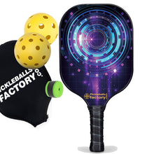 Load image into Gallery viewer, Pro Pickleball Paddle , PB0006 Circles  Beginner Pickleball Near Me - Best Lightweight Pickleball Paddle
