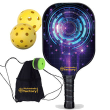 Load image into Gallery viewer, Pro Pickleball Paddle , PB0006 Circles  Beginner Pickleball Near Me - Best Lightweight Pickleball Paddle
