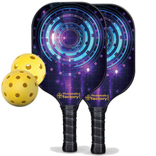 Load image into Gallery viewer, Pickleball Set, PB0006 Circles  Pro Pickleball Paddle , Wooden Pickleball Paddles
