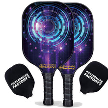 Carica l&#39;immagine nel visualizzatore di Gallery, Pickleball Set, PB0006 Circles  Pro Pickleball Paddle , Wooden Pickleball Paddles
