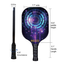 Load image into Gallery viewer, Pro Pickleball Paddle , PB0006 Circles  Beginner Pickleball Near Me - Best Lightweight Pickleball Paddle
