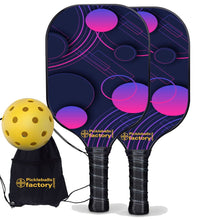 Load image into Gallery viewer, Pickleball Paddle Set, PB0008 Wave Point Pickleball Equipment , Driveway Pickleball Set
