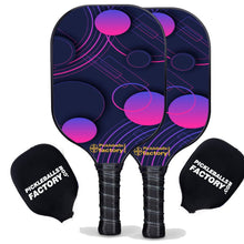 Load image into Gallery viewer, Pickleball Paddle Set, PB0008 Wave Point Pickleball Equipment , Driveway Pickleball Set
