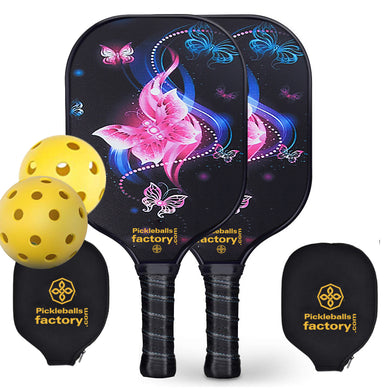 Pickleball Paddle | Best Pickleball Paddles | Best Driveway Pickleball Set Pickleball Tour | SX0043 PINK BUTTERFLY Pickleball Set mail order catologues 