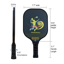 Carica l&#39;immagine nel visualizzatore di Gallery, Pickleball Paddles | Pickleball Paddles Amazon | Pickleball Rackets| SX0035 SPORTING SPIRIT Pickleball Paddle Vendor for Shopee
