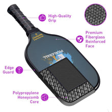 Carica l&#39;immagine nel visualizzatore di Gallery, Pickleball Racquets| Best Pickleball Paddle | Top Ten Pickleball Paddles Best Spin | SX0008 P-FUN Pickleball Set for Franchised Distributor
