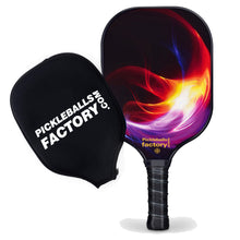 Load image into Gallery viewer, Pickleball Paddles | Pickleball Equipment | Best Type of Pickle Racket | SX0082 PINK RED FLAMING Pickleball Paddle for Reseller
