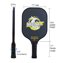 Carica l&#39;immagine nel visualizzatore di Gallery, Pickleball Set | Best Pickleball Paddles 2021 | Pickleball Paddles For Beginners | SX0030 WOW SKI Pickleball Paddle Vendor for Amazon
