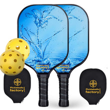 Load image into Gallery viewer, Pickleball Set | Best Pickleball Paddles | Best Pickleball Paddle For Intermediate | SX0045 WATER FOLLOW Pickleball Set direct 
