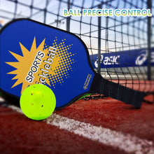 Load image into Gallery viewer, Pickleball Set | Pickleball Equipment | Fiberglass Pickleball Paddles Pickleball Complex | SX0036 YELLOW FUN Pickleball Set for Television home shopping company
