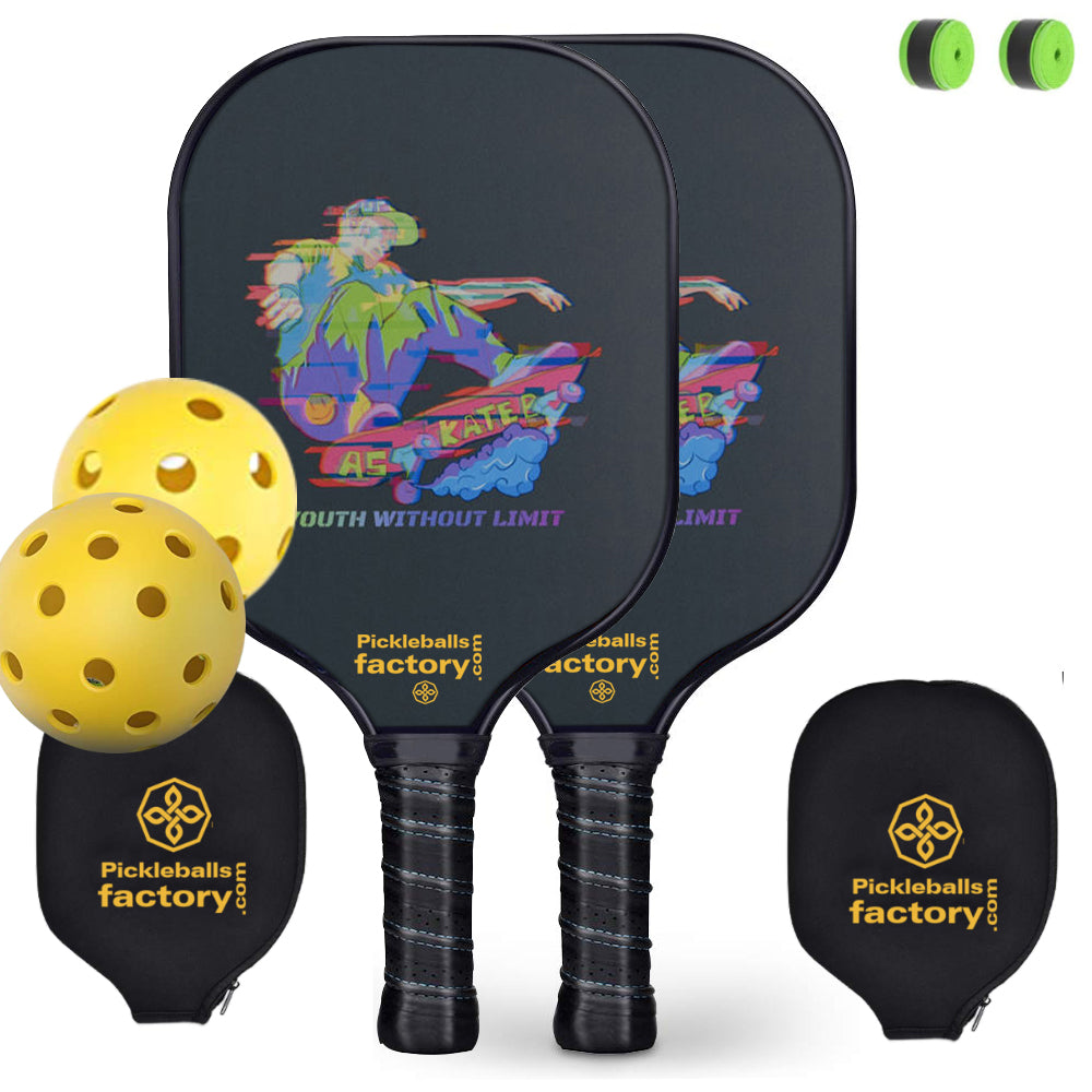 Pickleball Paddles | Pickleball Racquet | Aluminum Pickleball Paddle Can Customize | SX0041 YOUTH WITHOUT LIMITED Pickleball Set ecomerce retailer 