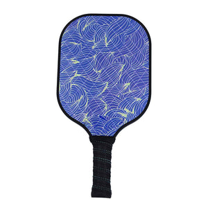 Graphite Carbon Fiber Aramid Honeycomb Core Pickleball Paddle-14mm thickness